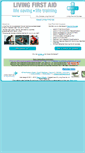 Mobile Screenshot of livingfirstaid.co.uk